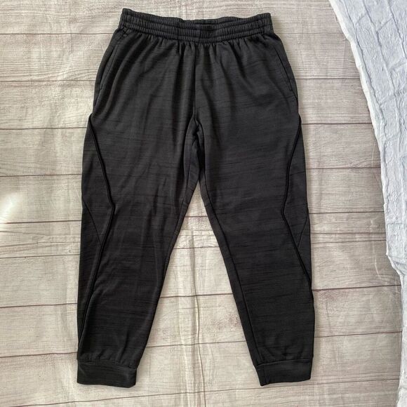 Tek Gear warm tek men M pull on joggers w/elastic waist & drawstring grey - Picture 1 of 10